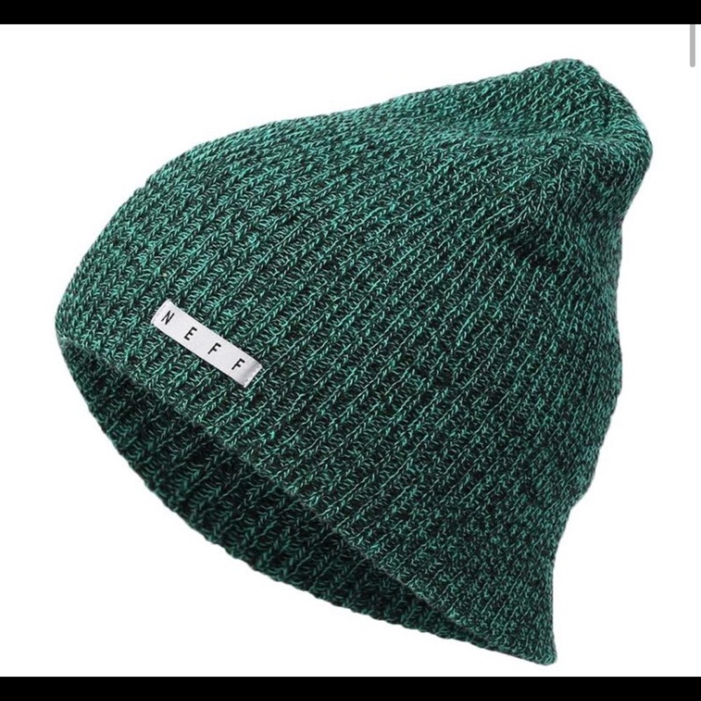Neff Daily Heather beanie black green